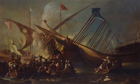 De Slag bij Lepanto: Een triomf van de Heilige Liga tegen het Ottomaanse Rijk